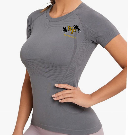 Equestrian Team Apparel WFU Equestrian- Tech Shirt equestrian team apparel online tack store mobile tack store custom farm apparel custom show stable clothing equestrian lifestyle horse show clothing riding clothes WFU Equestrian- Tech Shirt horses equestrian tack store