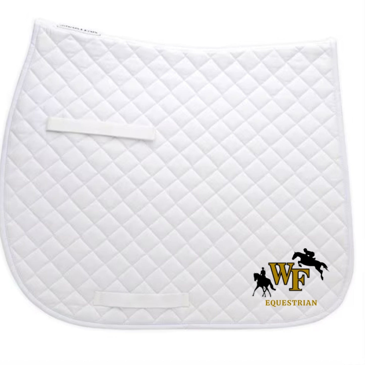 Equestrian Team Apparel WFU Equestrian- Saddle Pads equestrian team apparel online tack store mobile tack store custom farm apparel custom show stable clothing equestrian lifestyle horse show clothing riding clothes WFU Equestrian- Saddle Pads horses equestrian tack store