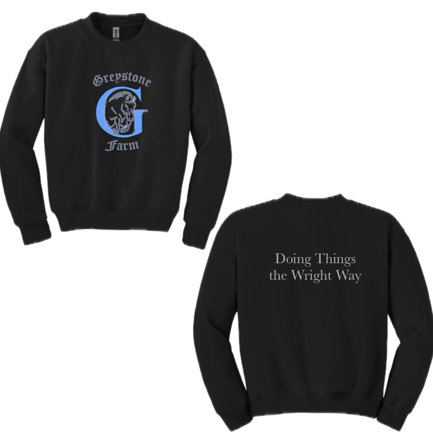 Equestrian Team Apparel Greystone Farm Sweatshirt and Hoodie equestrian team apparel online tack store mobile tack store custom farm apparel custom show stable clothing equestrian lifestyle horse show clothing riding clothes horses equestrian tack store