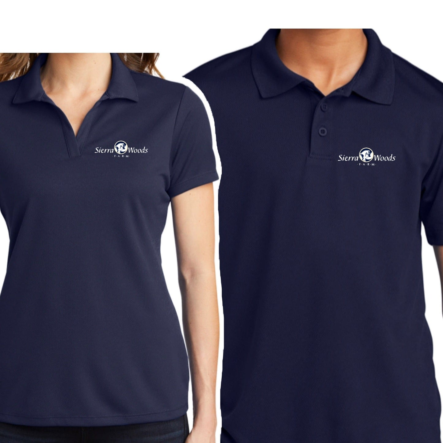 Equestrian Team Apparel Sierra Woods Farm - Polo Shirts equestrian team apparel online tack store mobile tack store custom farm apparel custom show stable clothing equestrian lifestyle horse show clothing riding clothes Sierra Woods Farm - Polo Shirts horses equestrian tack store