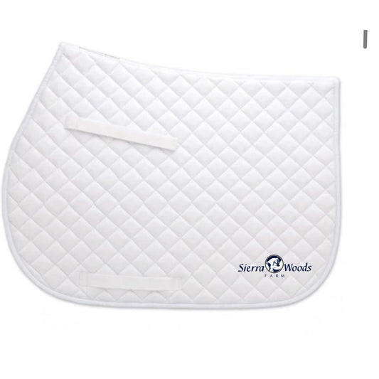 Equestrian Team Apparel Sierra Woods Farm - Saddle Pads equestrian team apparel online tack store mobile tack store custom farm apparel custom show stable clothing equestrian lifestyle horse show clothing riding clothes Sierra Woods Farm - Saddle Pads horses equestrian tack store