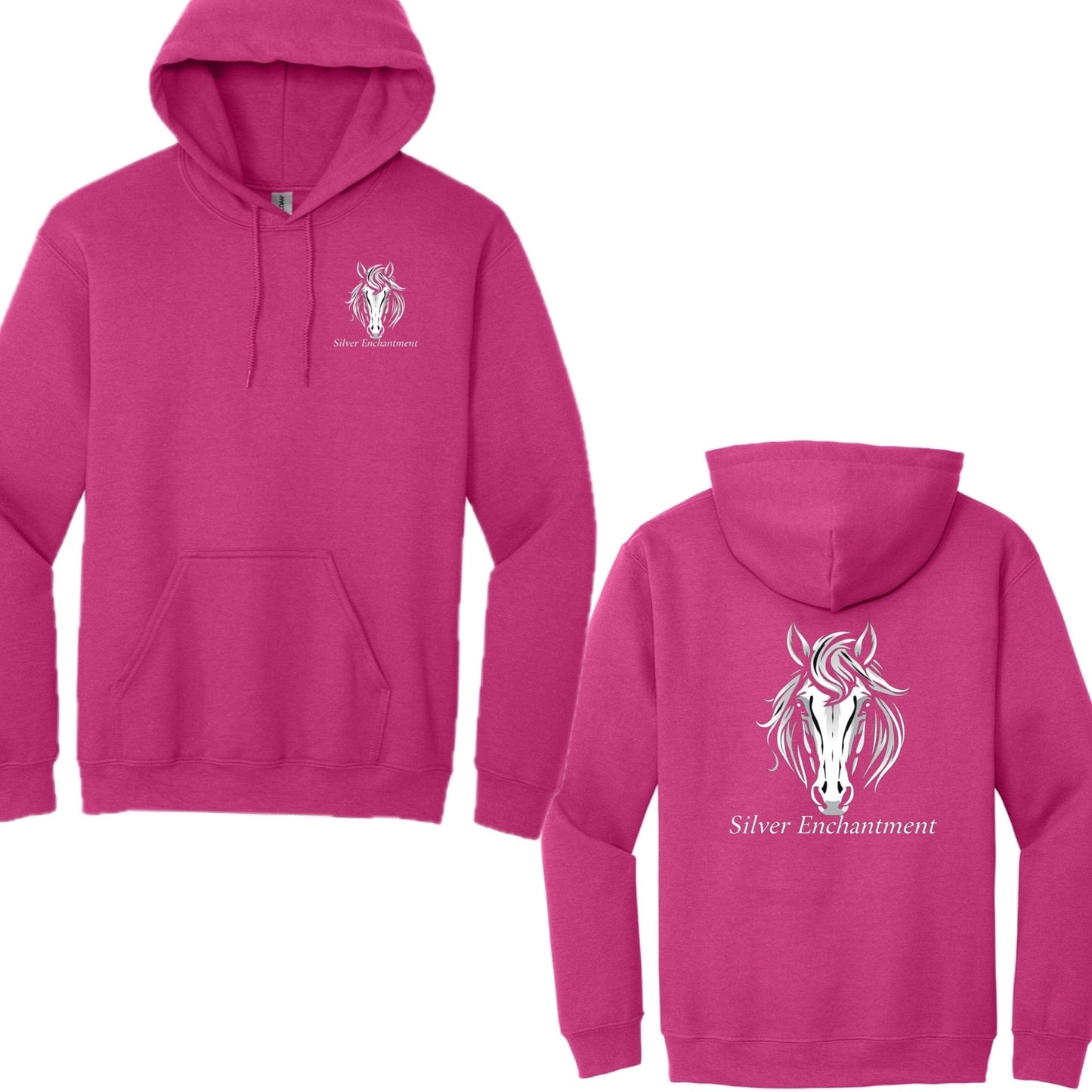Equestrian Team Apparel Pink / S / Adult Silver Enchantment - Hoodies equestrian team apparel online tack store mobile tack store custom farm apparel custom show stable clothing equestrian lifestyle horse show clothing riding clothes Silver Enchantment - Hoodies horses equestrian tack store