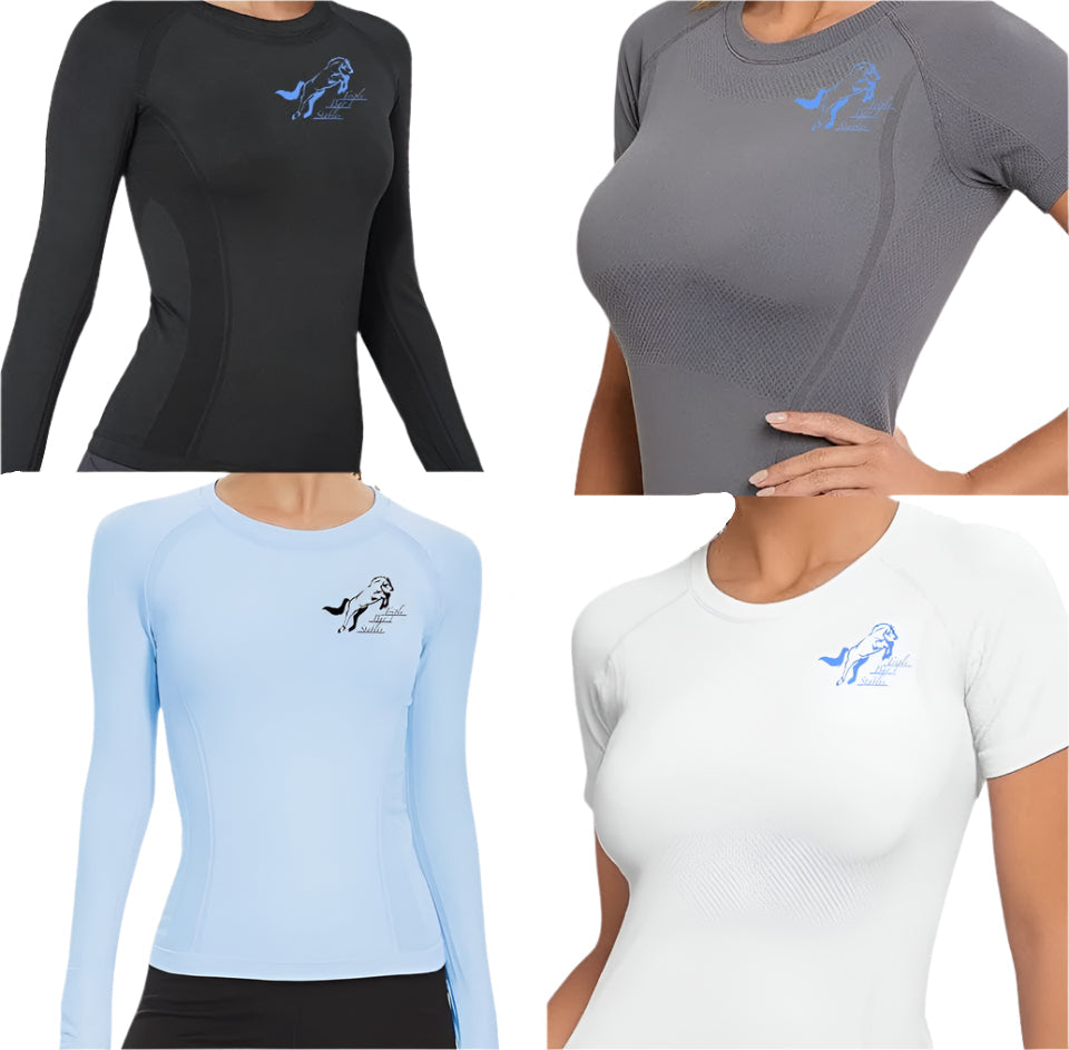 Equestrian Team Apparel Triple Bar Stables Tech Shirts equestrian team apparel online tack store mobile tack store custom farm apparel custom show stable clothing equestrian lifestyle horse show clothing riding clothes horses equestrian tack store