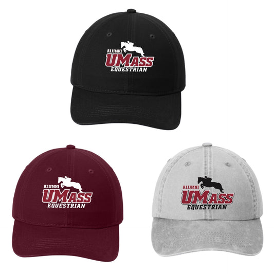 Equestrian Team Apparel U Mass Alumni Equestrian Team- Baseball Cap equestrian team apparel online tack store mobile tack store custom farm apparel custom show stable clothing equestrian lifestyle horse show clothing riding clothes U Mass Alumni Equestrian Team- Baseball Cap horses equestrian tack store