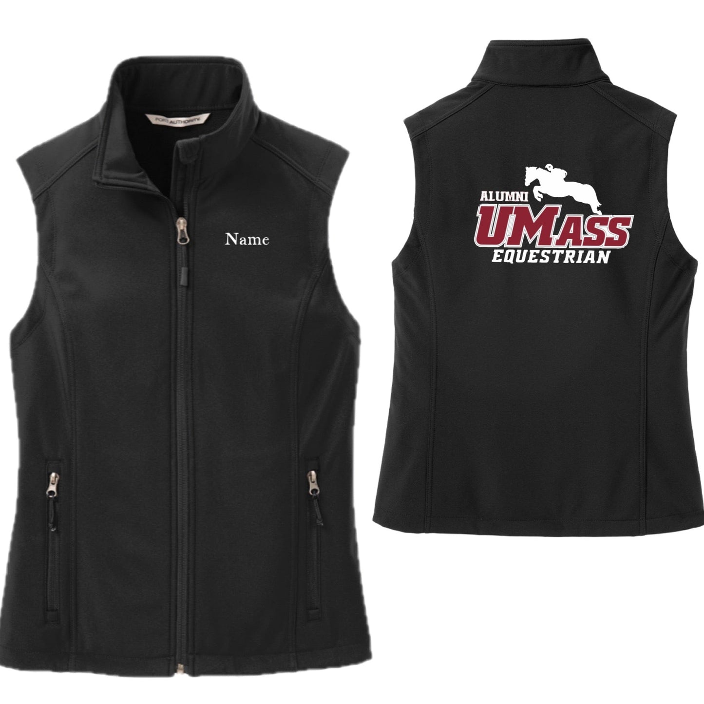 Equestrian Team Apparel U Mass Alumni Equestrian Team- Shell Vest equestrian team apparel online tack store mobile tack store custom farm apparel custom show stable clothing equestrian lifestyle horse show clothing riding clothes U Mass Alumni Equestrian Team- Shell Vest horses equestrian tack store
