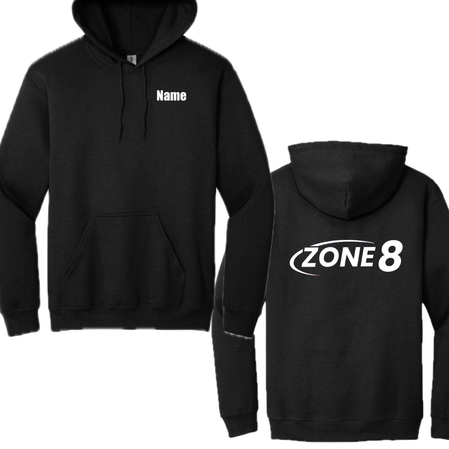 Equestrian Team Apparel Black / S Zone 8 Hoodie equestrian team apparel online tack store mobile tack store custom farm apparel custom show stable clothing equestrian lifestyle horse show clothing riding clothes Zone 8 Hoodie horses equestrian tack store