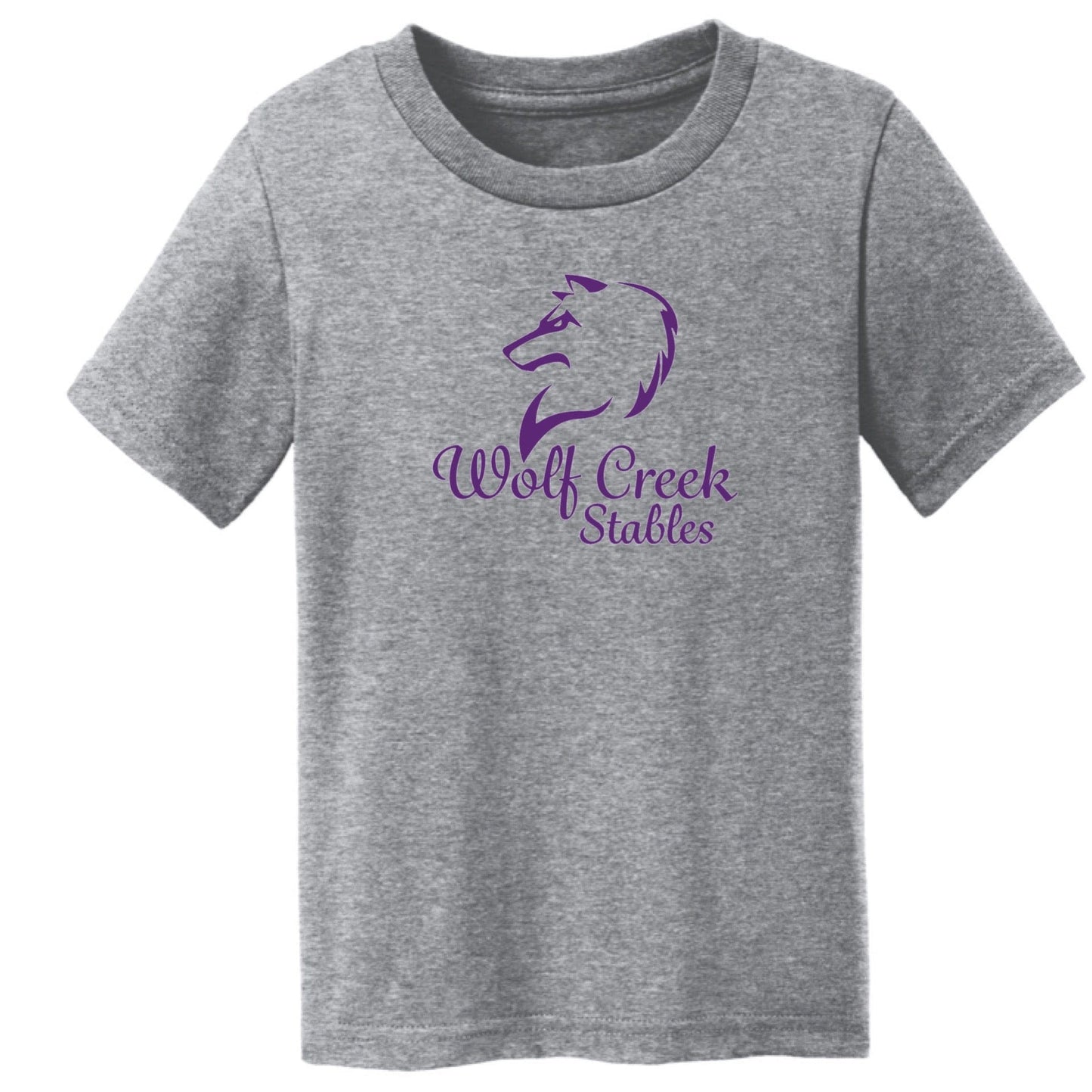 Equestrian Team Apparel Wolf Creek Stables Infant/Toddler Tee equestrian team apparel online tack store mobile tack store custom farm apparel custom show stable clothing equestrian lifestyle horse show clothing riding clothes Wolf Creek Stables Infant/Toddler Tee horses equestrian tack store