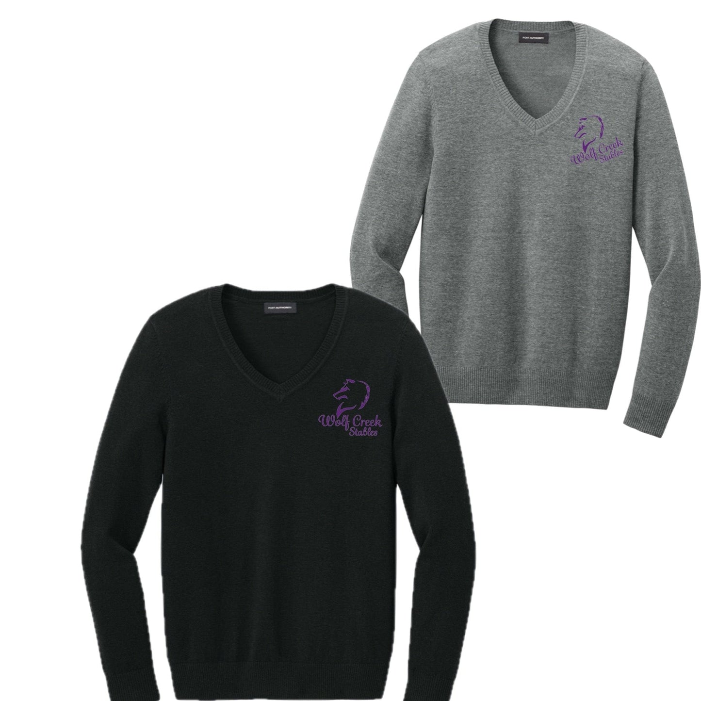 Equestrian Team Apparel Wolf Creek Stables Sweaters equestrian team apparel online tack store mobile tack store custom farm apparel custom show stable clothing equestrian lifestyle horse show clothing riding clothes Wolf Creek Stables Sweaters horses equestrian tack store