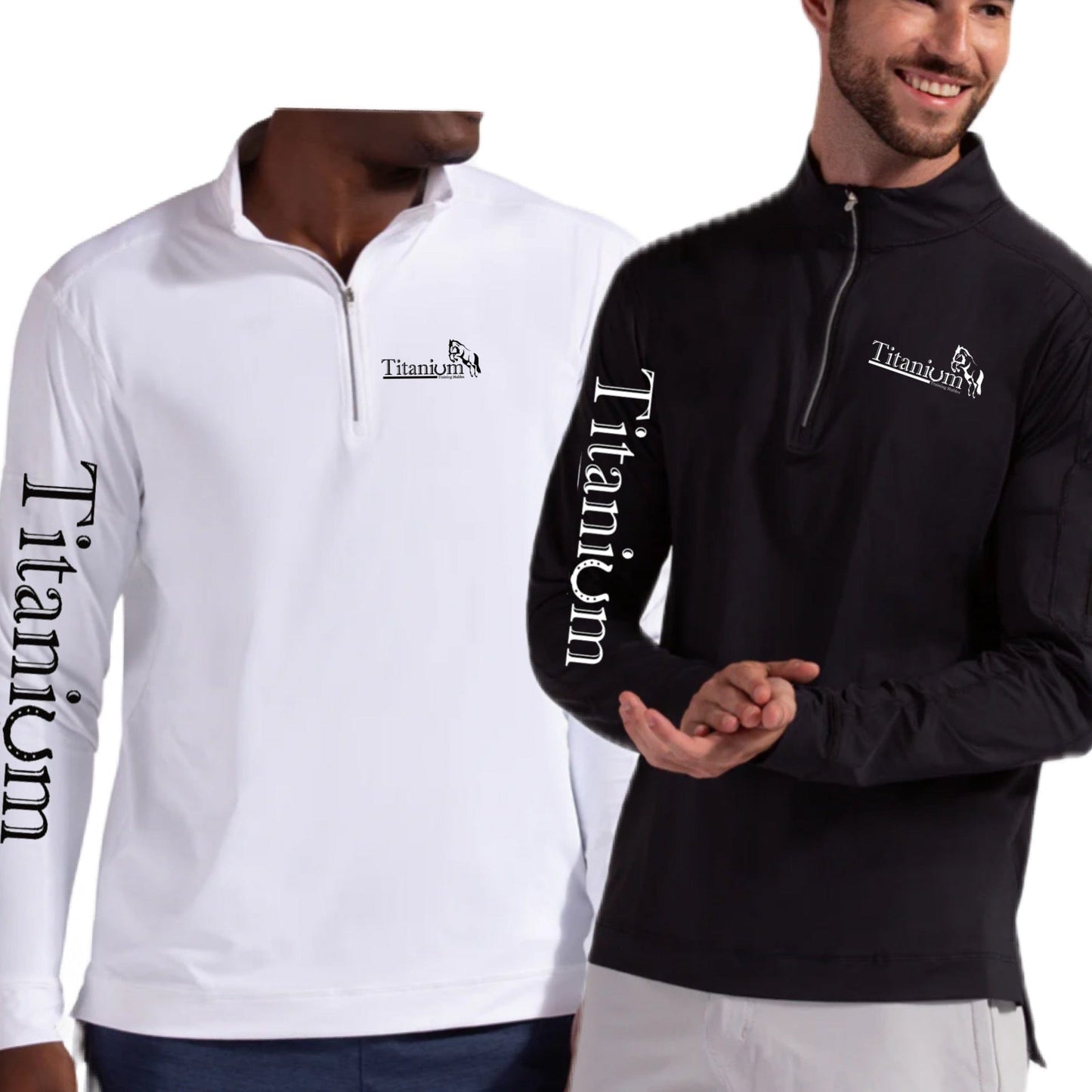 Equestrian Team Apparel Titanium Training Stables Men's Sun Shirt equestrian team apparel online tack store mobile tack store custom farm apparel custom show stable clothing equestrian lifestyle horse show clothing riding clothes Titanium Training Stables Men's Sun Shirt horses equestrian tack store
