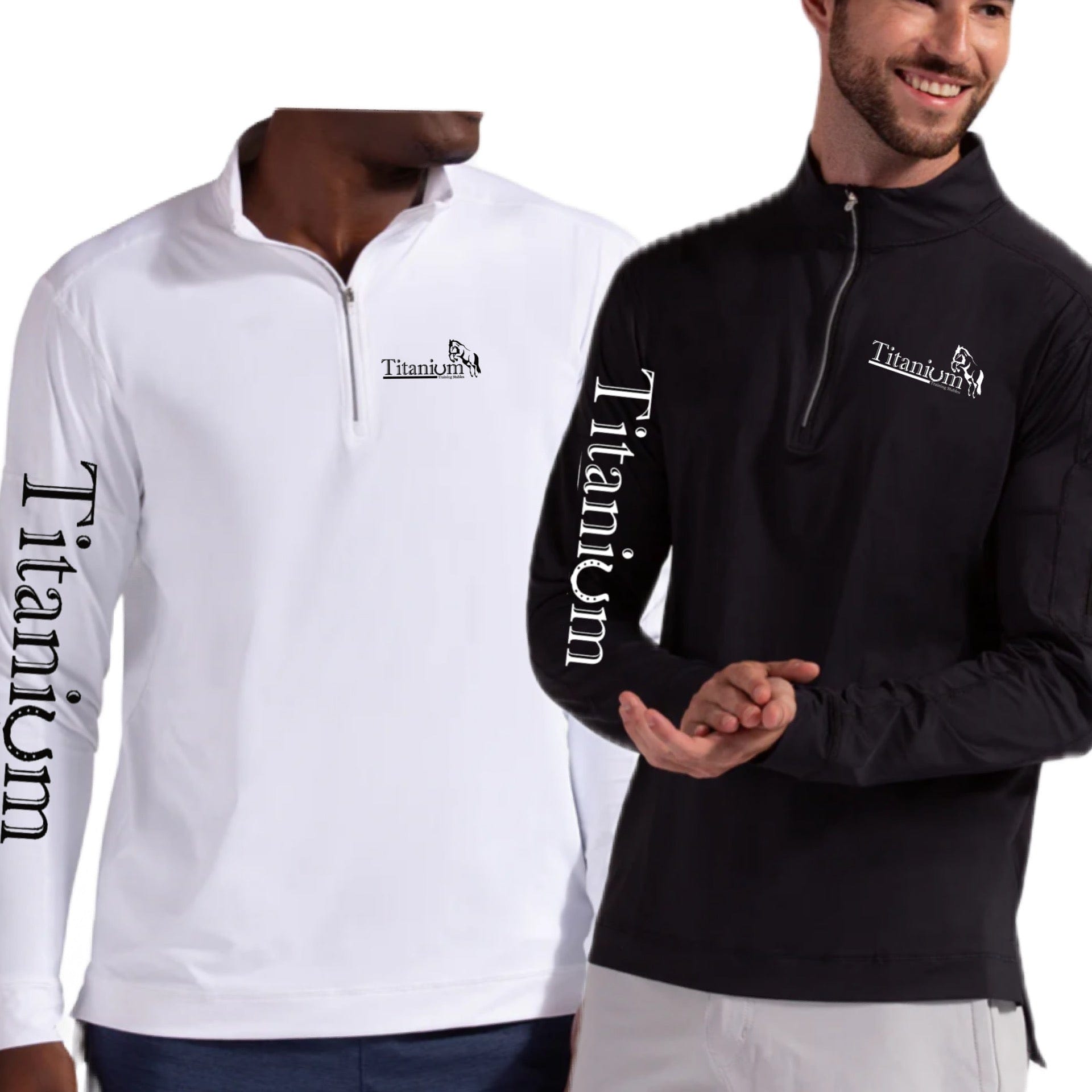 Equestrian Team Apparel Titanium Training Stables Men's Sun Shirt equestrian team apparel online tack store mobile tack store custom farm apparel custom show stable clothing equestrian lifestyle horse show clothing riding clothes Titanium Training Stables Men's Sun Shirt horses equestrian tack store