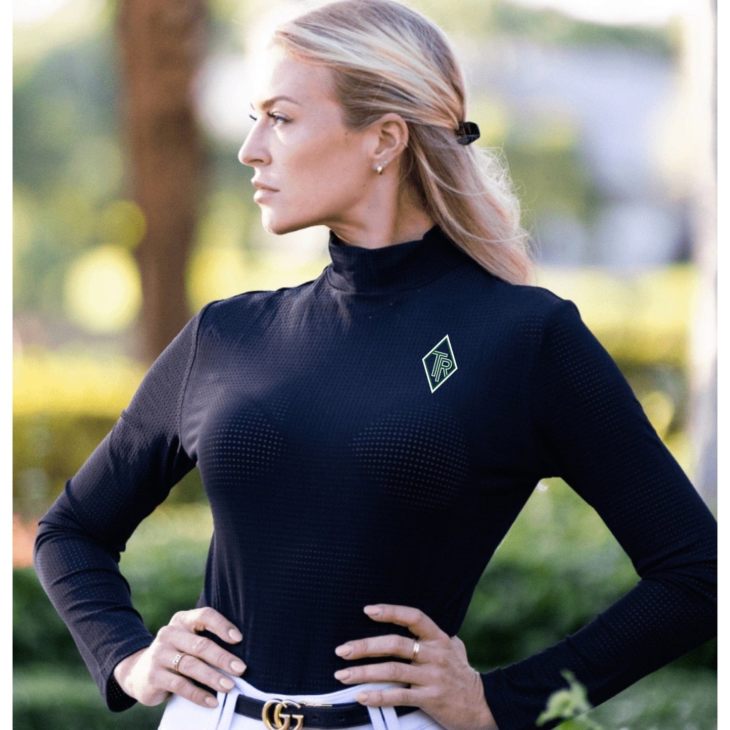 Custom ETA Team Rakowsky- Perforated Shirt equestrian team apparel online tack store mobile tack store custom farm apparel custom show stable clothing equestrian lifestyle horse show clothing riding clothes Team Rakowsky- Perforated Shirt horses equestrian tack store