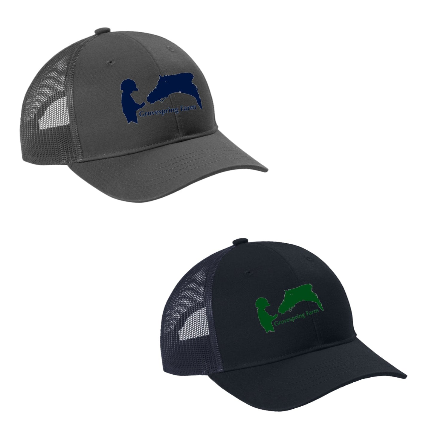Equestrian Team Apparel Grovespring Farm- Baseball Cap equestrian team apparel online tack store mobile tack store custom farm apparel custom show stable clothing equestrian lifestyle horse show clothing riding clothes Grovespring Farm- Baseball Cap horses equestrian tack store