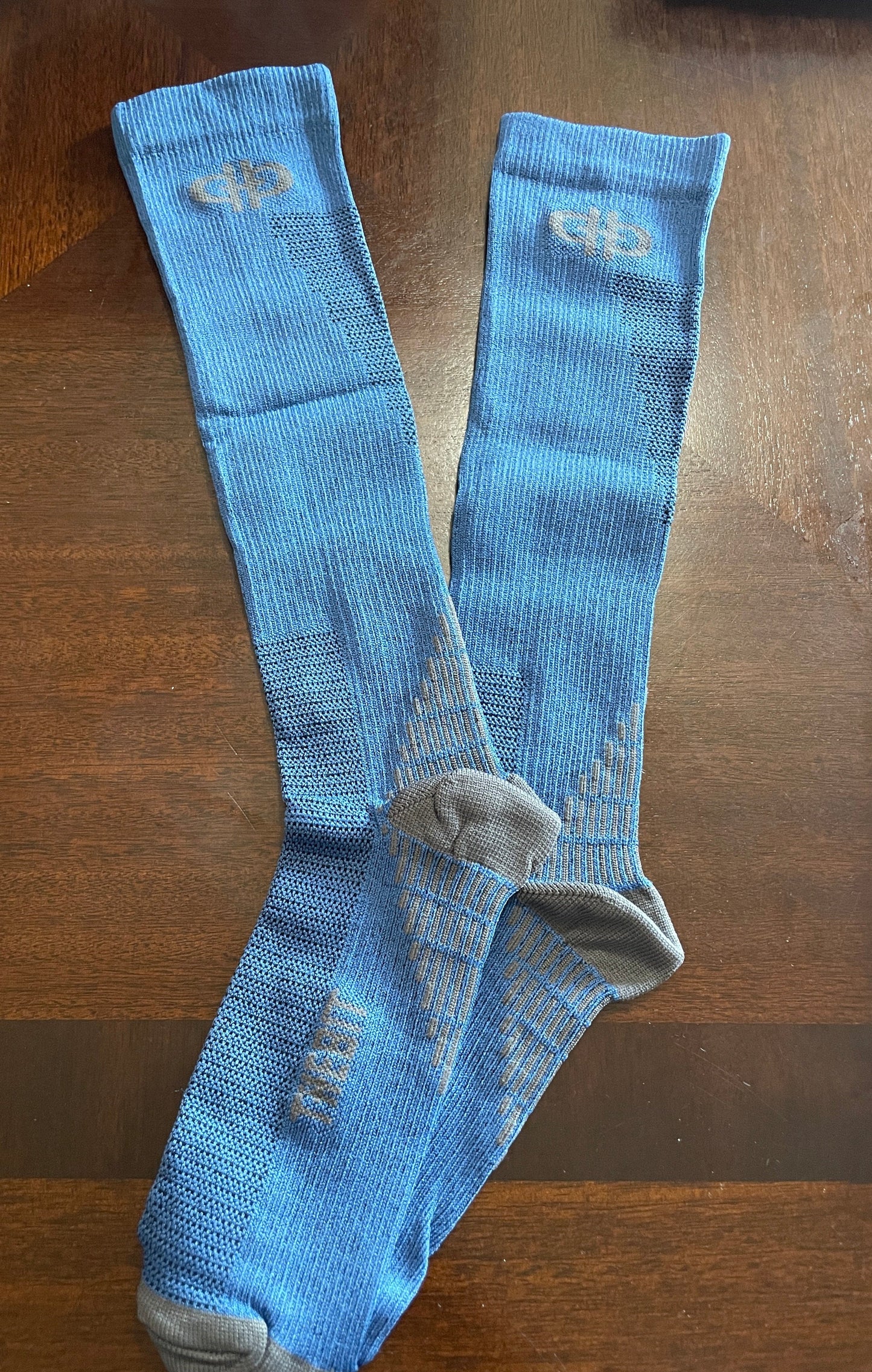 the bit equestrian brand Socks Royal Blue/Grey The Bit Equestrian Brand- Socks equestrian team apparel online tack store mobile tack store custom farm apparel custom show stable clothing equestrian lifestyle horse show clothing riding clothes The Bit Equestrian Brand- Socks horses equestrian tack store