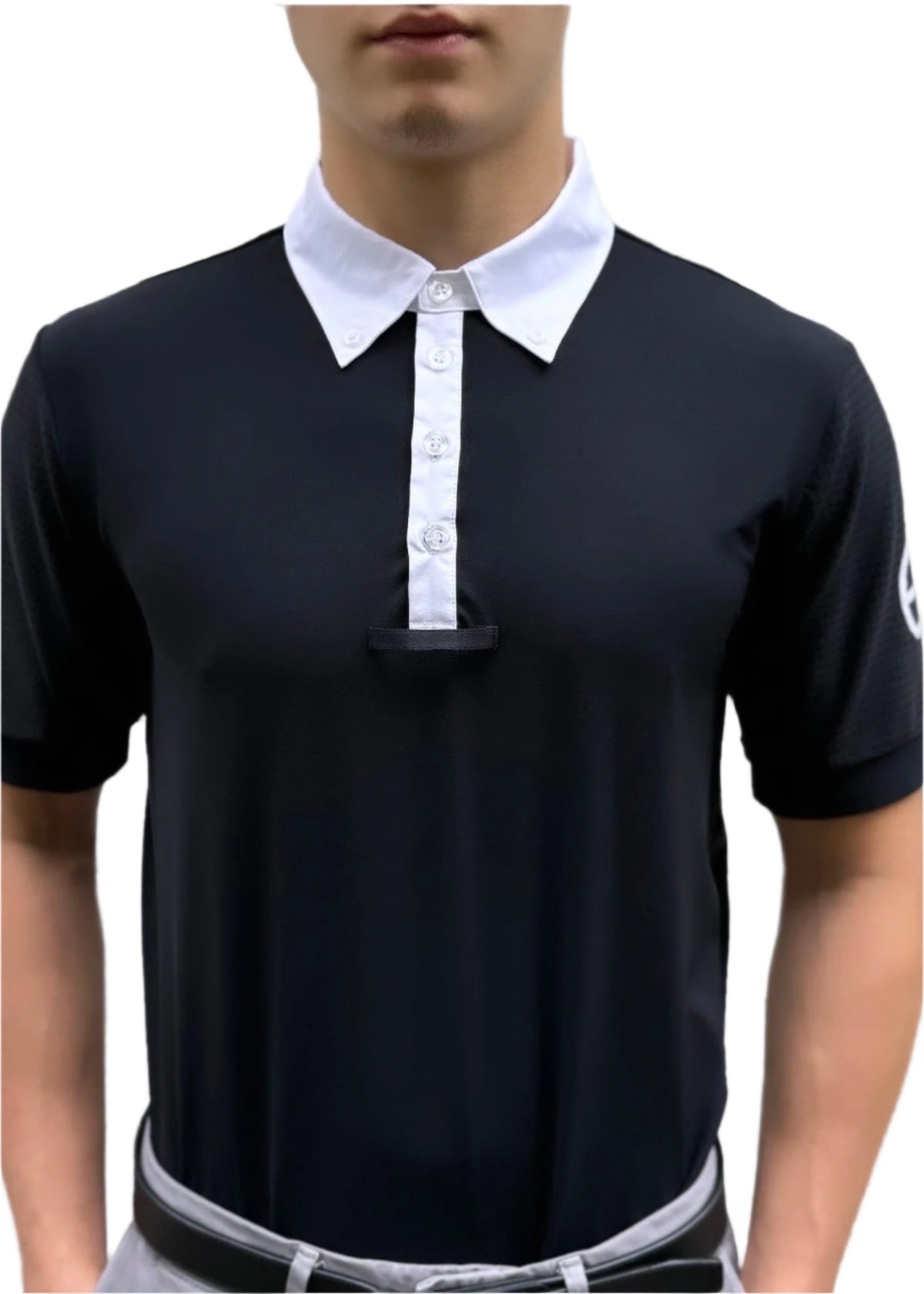 EquestrianClub Training Shirt XS / Black EquestrianClub- Ken Men's SS shirt equestrian team apparel online tack store mobile tack store custom farm apparel custom show stable clothing equestrian lifestyle horse show clothing riding clothes EquestrianClub- Ken Men's SS shirt horses equestrian tack store