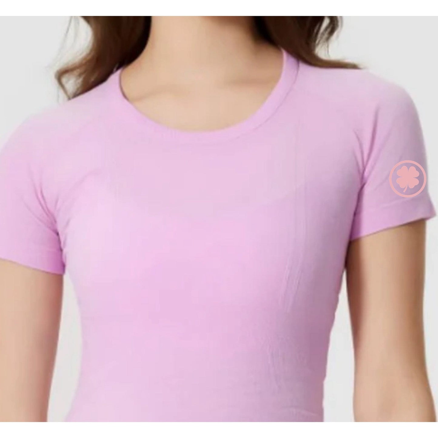 Rather Lucky top XS / Taffy Pink Rather Lucky- Tech Shirt Short Sleeve equestrian team apparel online tack store mobile tack store custom farm apparel custom show stable clothing equestrian lifestyle horse show clothing riding clothes Rather Lucky- Tech Shirt Short Sleeve horses equestrian tack store