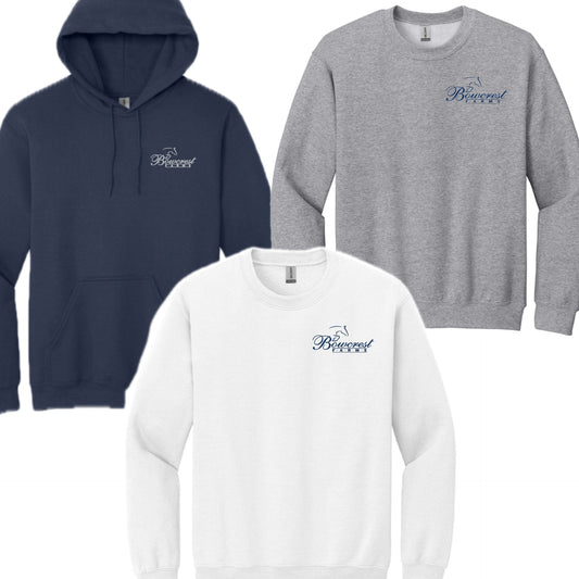Equestrian Team Apparel Bowcrest Farms - Hoodies equestrian team apparel online tack store mobile tack store custom farm apparel custom show stable clothing equestrian lifestyle horse show clothing riding clothes Bowcrest Farms - Hoodies horses equestrian tack store
