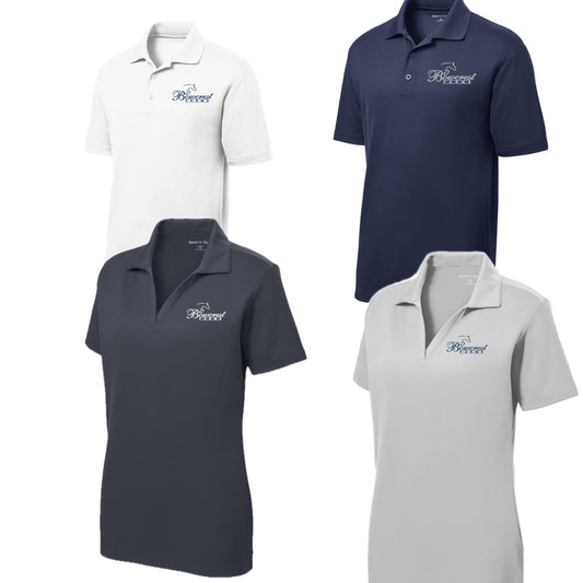 Equestrian Team Apparel Bowcrest Farms - Polo Shirt equestrian team apparel online tack store mobile tack store custom farm apparel custom show stable clothing equestrian lifestyle horse show clothing riding clothes Bowcrest Farms - Polo Shirt horses equestrian tack store