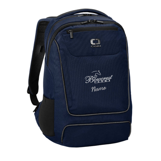 Equestrian Team Apparel Bowcrest Farms - Gear Backpack equestrian team apparel online tack store mobile tack store custom farm apparel custom show stable clothing equestrian lifestyle horse show clothing riding clothes Bowcrest Farms - Gear Backpack horses equestrian tack store