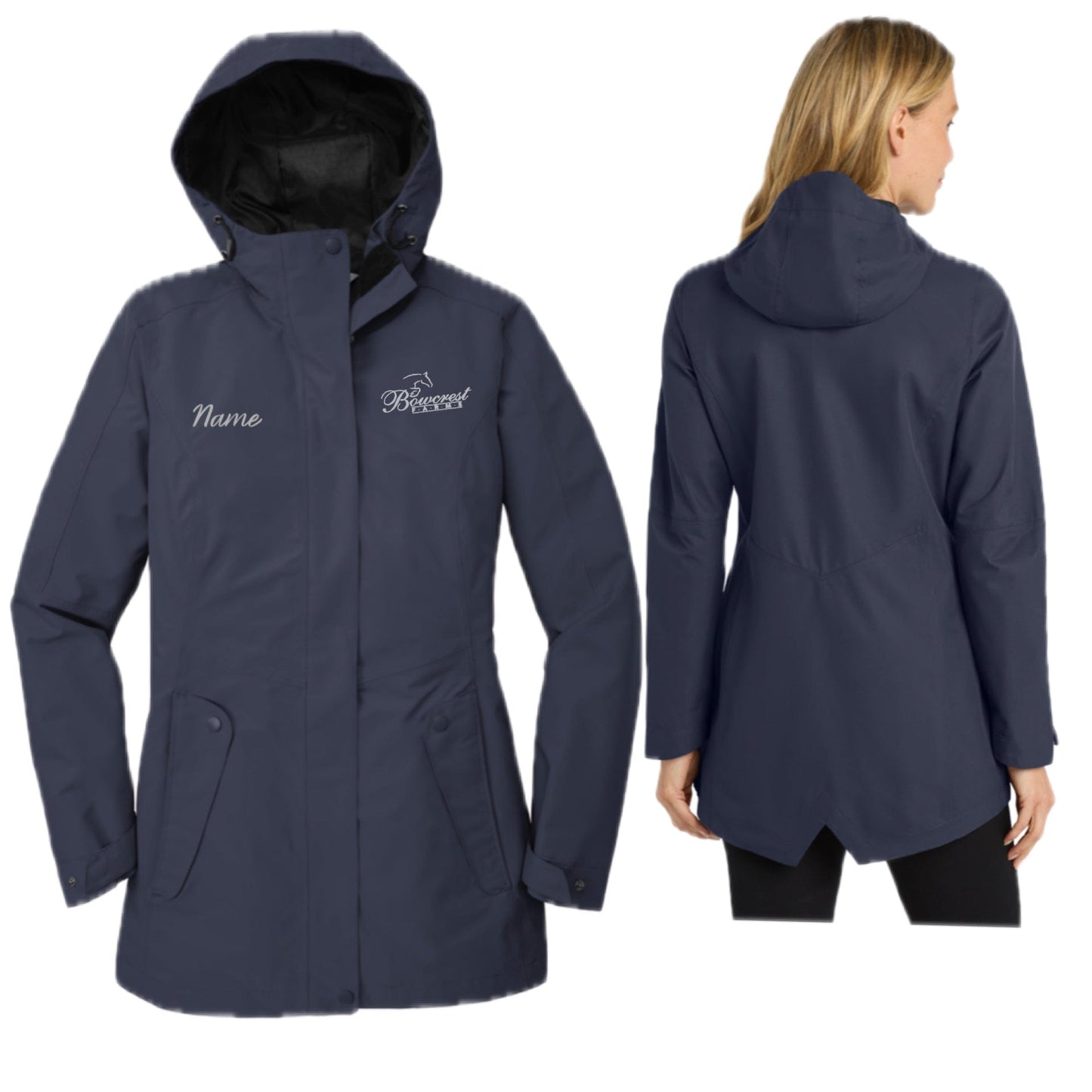 Equestrian Team Apparel Bowcrest Farms - Adult 3 in 1 Jacket equestrian team apparel online tack store mobile tack store custom farm apparel custom show stable clothing equestrian lifestyle horse show clothing riding clothes Bowcrest Farms - Adult 3 in 1 Jacket horses equestrian tack store