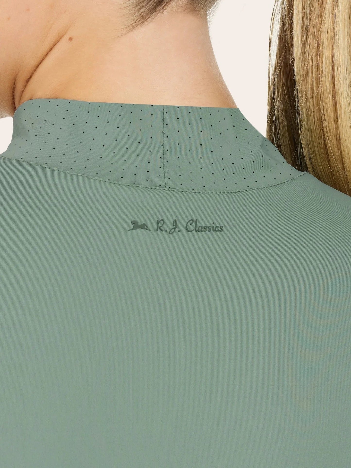 RJ Classics Sunshirt RJ Classics- Jemma Mock Neck Shirt equestrian team apparel online tack store mobile tack store custom farm apparel custom show stable clothing equestrian lifestyle horse show clothing riding clothes RJ Classics- Jemma Mock Neck Shirt horses equestrian tack store