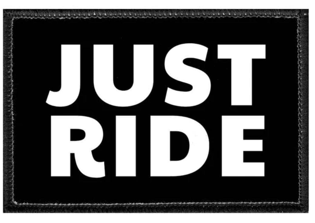 pull patch Hats Just Ride Pull Patch- Removable Patches (Lifestyle) equestrian team apparel online tack store mobile tack store custom farm apparel custom show stable clothing equestrian lifestyle horse show clothing riding clothes Pull Patch- Removable Patches (Lifestyle) horses equestrian tack store
