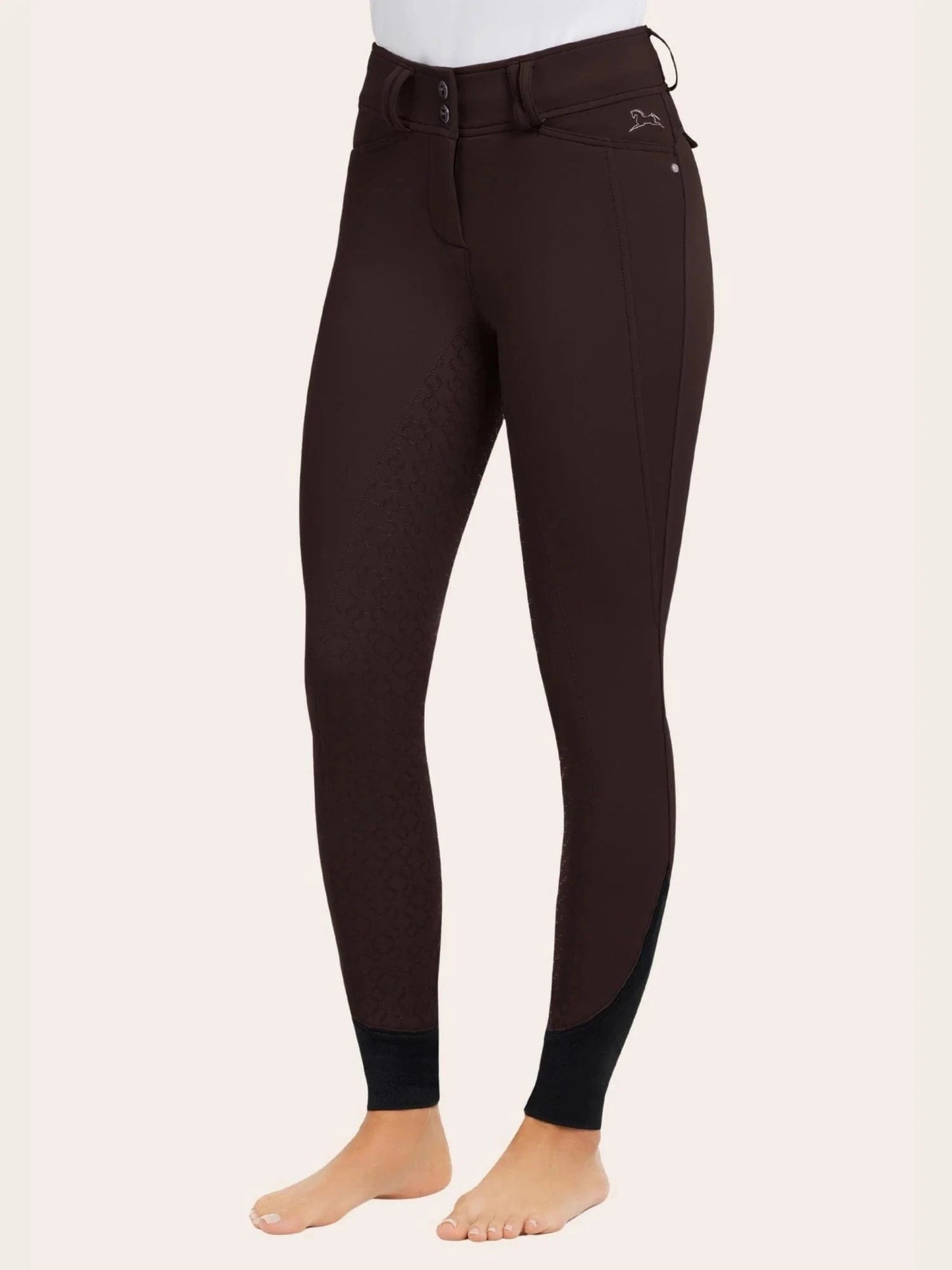 RJ Classics Apparel & Accessories 22 / Chocolate Plum RJ Classics- Kaia Silicone Full Seat Breech equestrian team apparel online tack store mobile tack store custom farm apparel custom show stable clothing equestrian lifestyle horse show clothing riding clothes RJ Classics- Kaia Silicone Full Seat Breech horses equestrian tack store