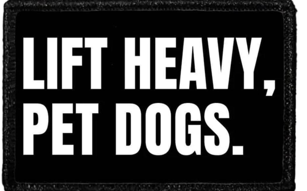 pull patch Hats Lift Heavy Pet Dogs Pull Patch- Removable Patches (Pets) equestrian team apparel online tack store mobile tack store custom farm apparel custom show stable clothing equestrian lifestyle horse show clothing riding clothes Pull Patch- Removable Patches (Pets) horses equestrian tack store