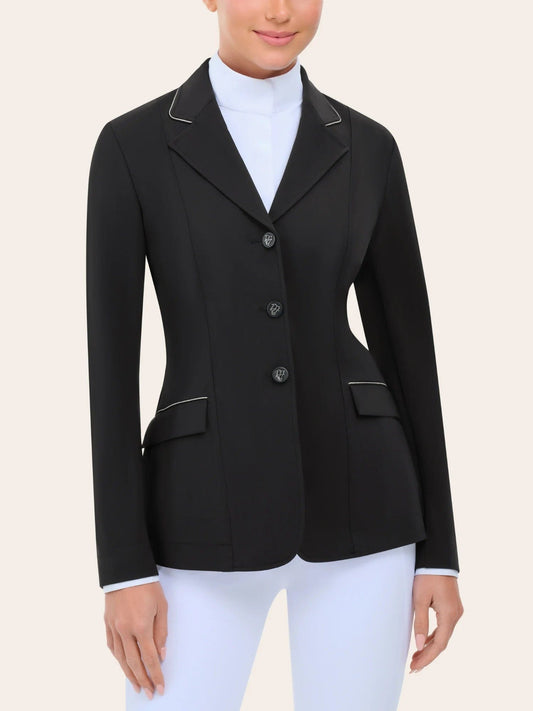 RJ Classics Show Coat 00 Regular / Black RJ Classics- Show Coat (Monterey Eleganza Edition) equestrian team apparel online tack store mobile tack store custom farm apparel custom show stable clothing equestrian lifestyle horse show clothing riding clothes RJ Classics- Show Coat (Monterey Eleganza Edition) horses equestrian tack store