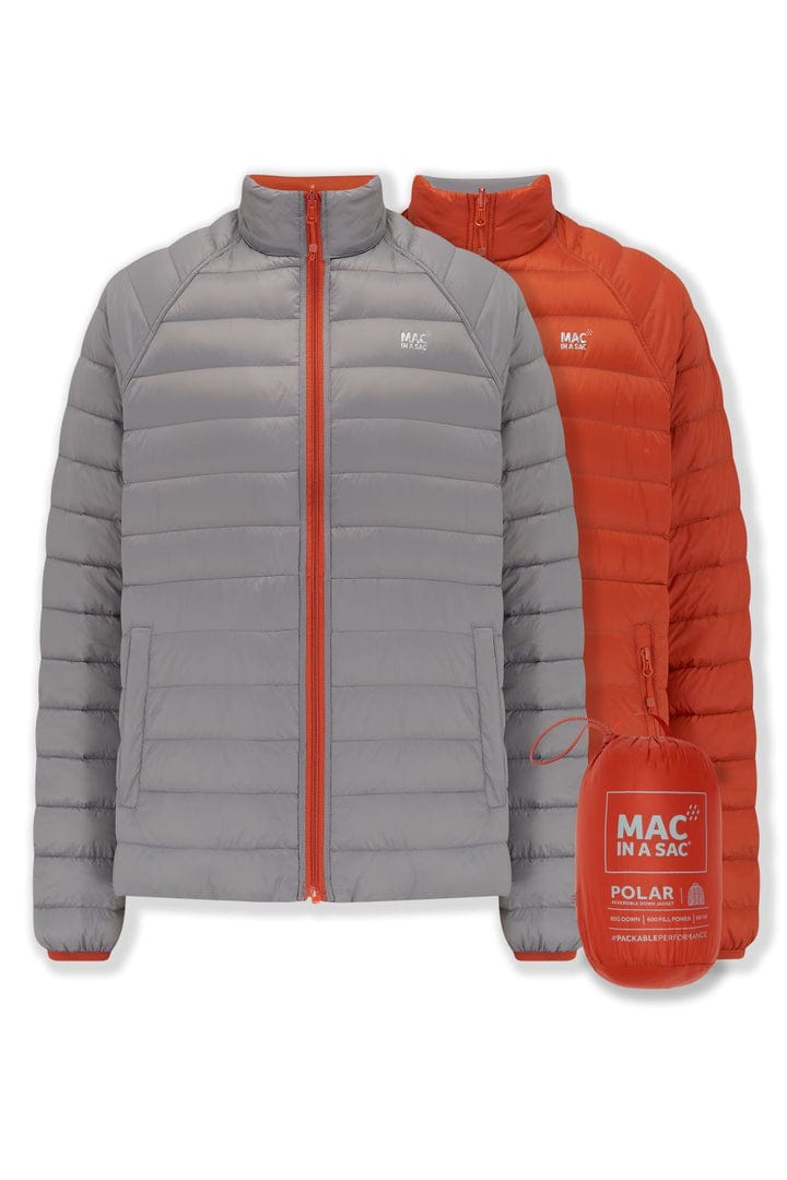 Mac In A Sac coats and Jackets S / Burnt Orange/Grey Copy of Mac In A Sac- Jacket (Polar Men) equestrian team apparel online tack store mobile tack store custom farm apparel custom show stable clothing equestrian lifestyle horse show clothing riding clothes horses equestrian tack store
