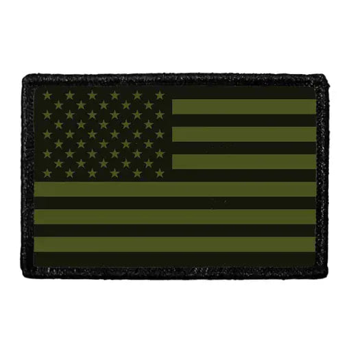 pull patch Hats American Flag (Military Green) Pull Patch- Removable Patches (Flags) equestrian team apparel online tack store mobile tack store custom farm apparel custom show stable clothing equestrian lifestyle horse show clothing riding clothes Pull Patch- Removable Patches (Flags) horses equestrian tack store