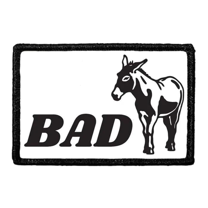 pull patch Hats Bad Ass Pull Patch Removable Patches Lifestyle equestrian team apparel online tack store mobile tack store custom farm apparel custom show stable clothing equestrian lifestyle horse show clothing riding clothes Pull Patch Removable Patches Lifestyle horses equestrian tack store