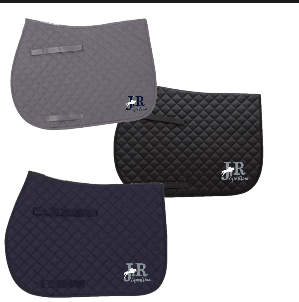 Equestrian Team Apparel J.R Equestrian- Saddle Pad equestrian team apparel online tack store mobile tack store custom farm apparel custom show stable clothing equestrian lifestyle horse show clothing riding clothes J.R Equestrian- Saddle Pad horses equestrian tack store