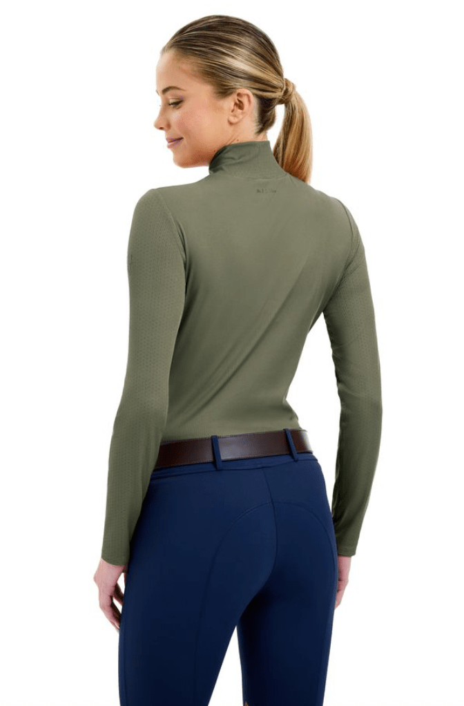 RJ Classics Sunshirt RJ Classics- Joelle Schooling Mock Neck equestrian team apparel online tack store mobile tack store custom farm apparel custom show stable clothing equestrian lifestyle horse show clothing riding clothes RJ Classics- Joelle Schooling Mock Neck horses equestrian tack store