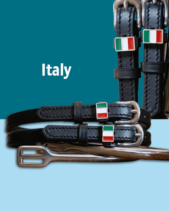 ManeJane Spur Straps Spur Straps- Flag (Italy) equestrian team apparel online tack store mobile tack store custom farm apparel custom show stable clothing equestrian lifestyle horse show clothing riding clothes ManeJane Frogger Spur Straps horses equestrian tack store