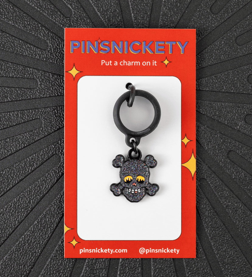 Pinsnickety crop charm Pinsnickety- Skull Crop Charm equestrian team apparel online tack store mobile tack store custom farm apparel custom show stable clothing equestrian lifestyle horse show clothing riding clothes Pinsnickety- Skull Crop Charm horses equestrian tack store