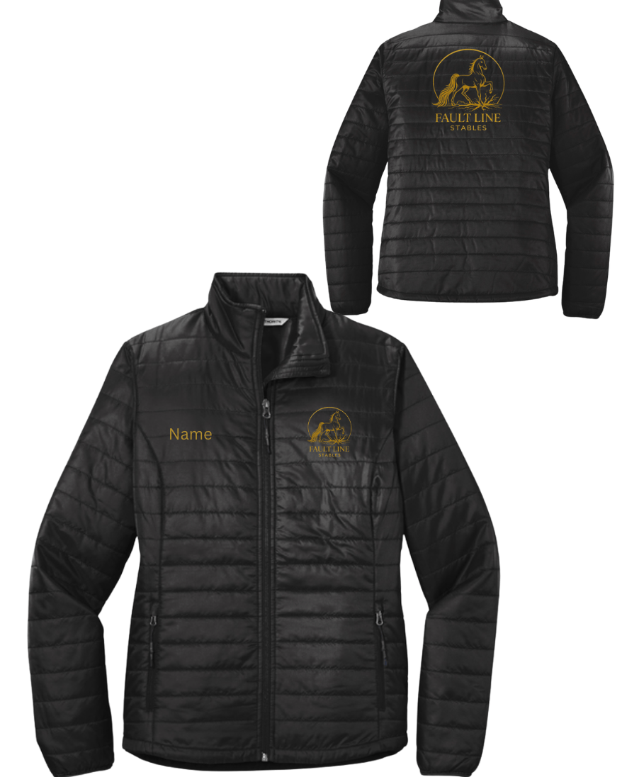 Fault Line Stables- Women's Puffy Jacket