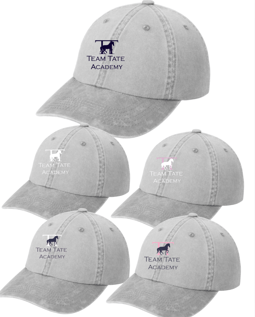 Equestrian Team Apparel custom hats Silver Baseball Cap / White Team Tate- Baseball Caps equestrian team apparel online tack store mobile tack store custom farm apparel custom show stable clothing equestrian lifestyle horse show clothing riding clothes Team Tate- Baseball Caps horses equestrian tack store
