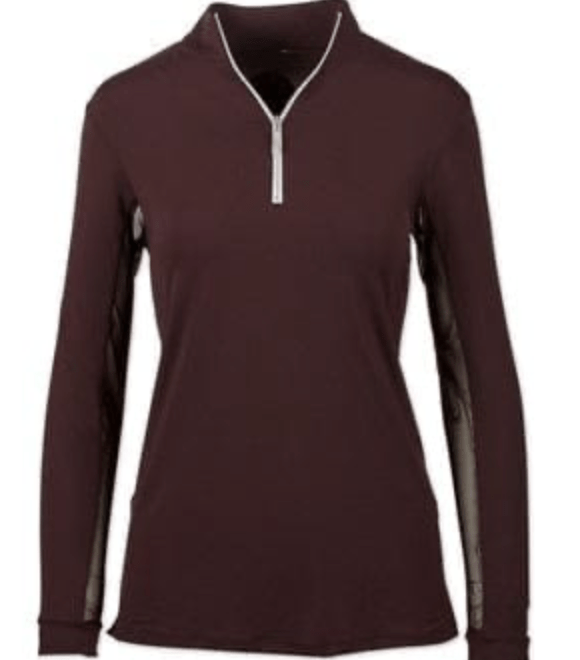 Tailored Sportsman Sun Shirt Boysenberry/white Tailored Sportsman- Sun Shirt Long Sleeve Medium equestrian team apparel online tack store mobile tack store custom farm apparel custom show stable clothing equestrian lifestyle horse show clothing riding clothes Tailored Sportsman- Sun Shirt Long Sleeve Medium horses equestrian tack store