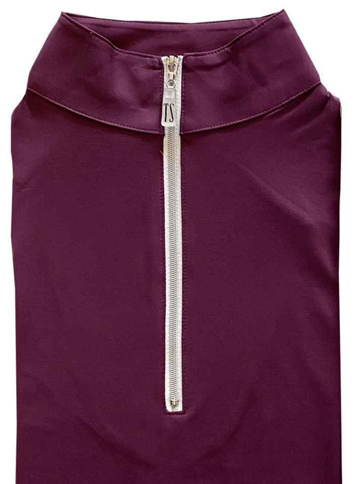 Tailored Sportsman Sun Shirt Grape/Silver Tailored Sportsman- Sun Shirt Short Sleeve Large equestrian team apparel online tack store mobile tack store custom farm apparel custom show stable clothing equestrian lifestyle horse show clothing riding clothes Tailored Sportsman- Sun Shirt Short Sleeve Large horses equestrian tack store