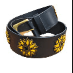 Zinj Designs Sunflower Belt- 1.75" Beaded Assorted Designs M equestrian team apparel online tack store mobile tack store custom farm apparel custom show stable clothing equestrian lifestyle horse show clothing riding clothes Belt- 1.75" Beaded Assorted Designs M horses equestrian tack store