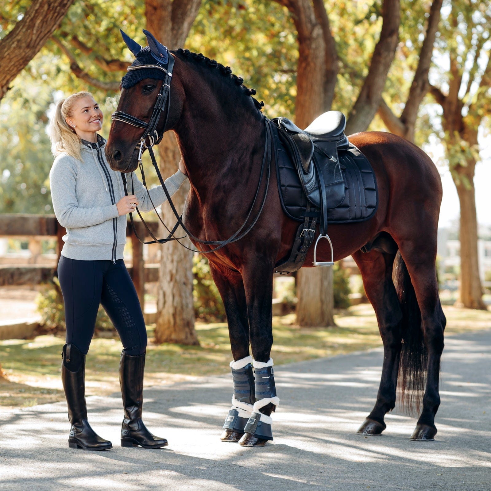 Equestrian Team Apparel Jacket B Vertigo- Gianna Zip Hoodie equestrian team apparel online tack store mobile tack store custom farm apparel custom show stable clothing equestrian lifestyle horse show clothing riding clothes horses equestrian tack store