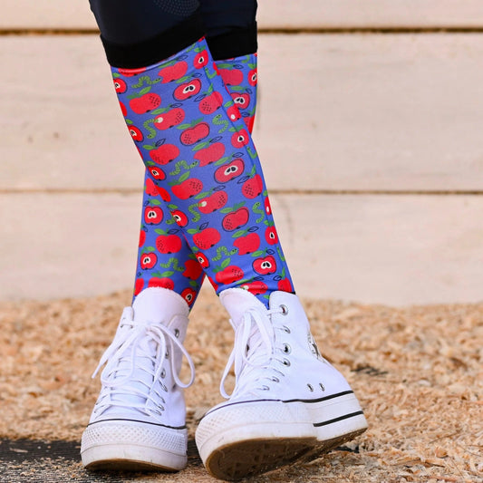 dreamers & schemers Boot Sock Dreamers & Schemers- Big Apple equestrian team apparel online tack store mobile tack store custom farm apparel custom show stable clothing equestrian lifestyle horse show clothing riding clothes Unicorns & Fluffy Clouds Horse Riding  Boot Socks horses equestrian tack store