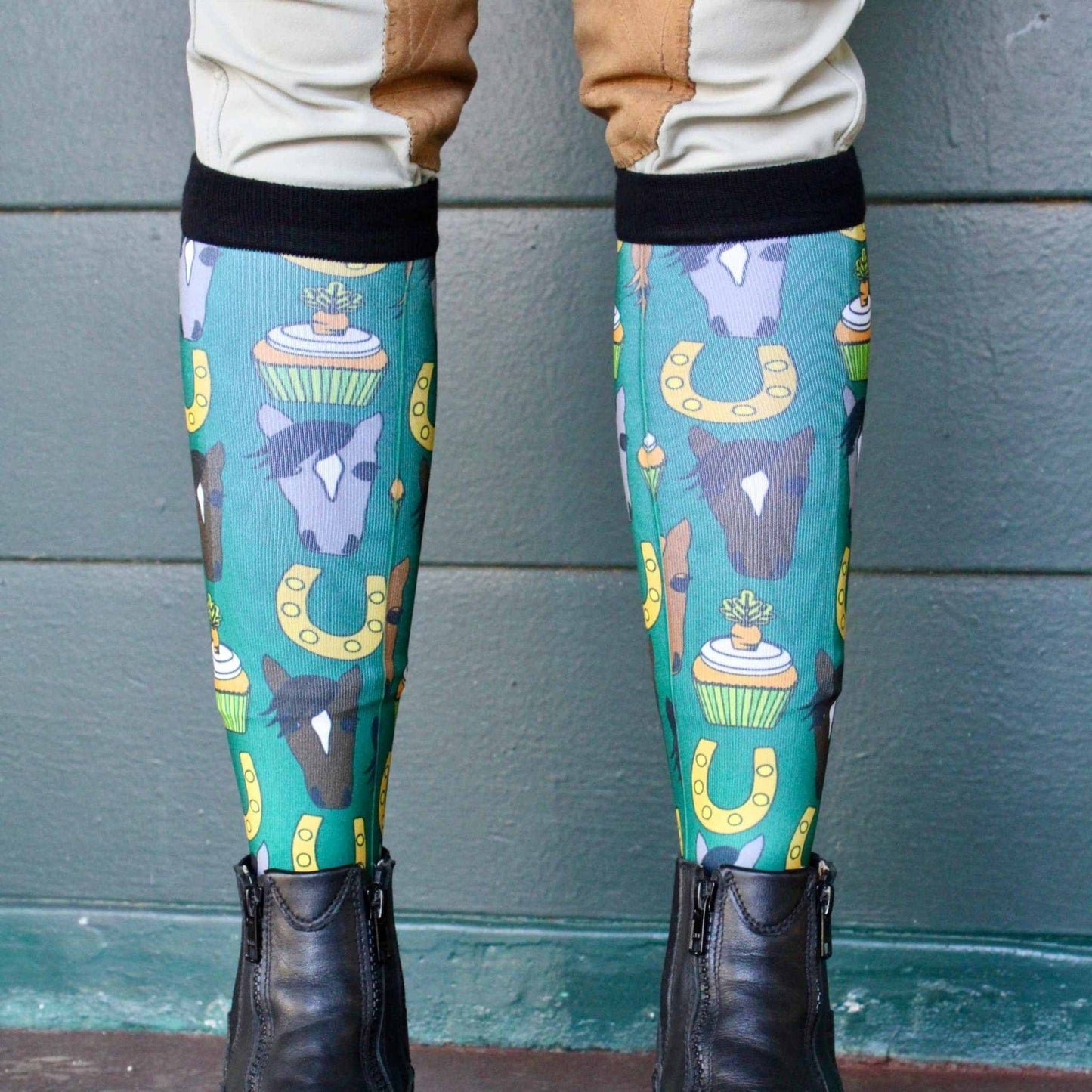 Dreamers & Schemers Socks Dreamers & Schemers- Carrot Cake (Youth) equestrian team apparel online tack store mobile tack store custom farm apparel custom show stable clothing equestrian lifestyle horse show clothing riding clothes Dreamers & Schemers- Carrot Cake (Youth) horses equestrian tack store