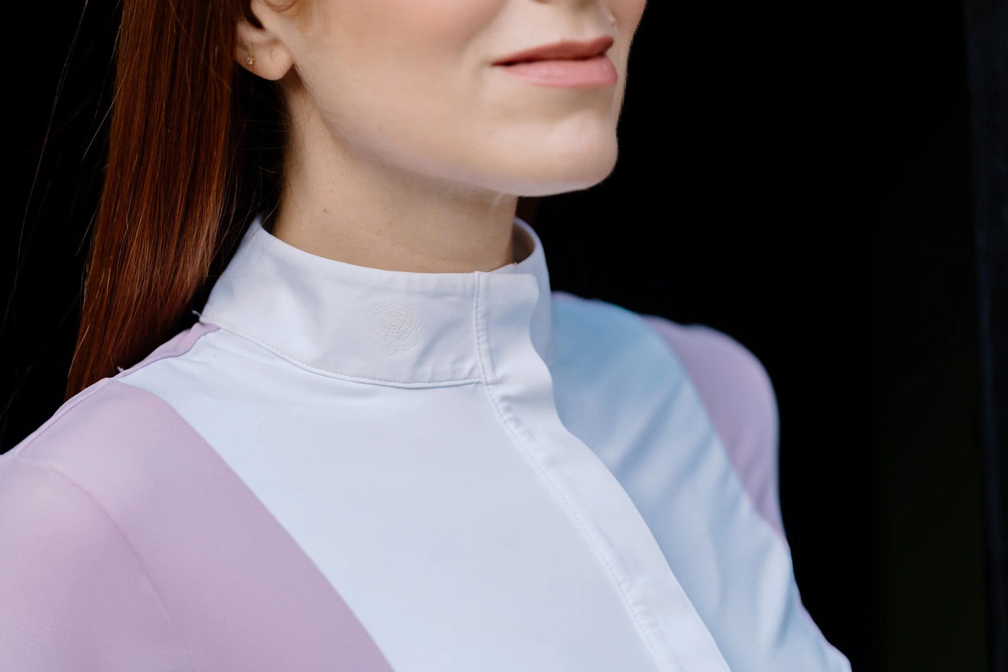 Hannah Childs Show Shirt Hannah Childs- Luna Show Shirt (Long Sleeve) equestrian team apparel online tack store mobile tack store custom farm apparel custom show stable clothing equestrian lifestyle horse show clothing riding clothes Hannah Childs- Luna Show Shirt (Long Sleeve) horses equestrian tack store