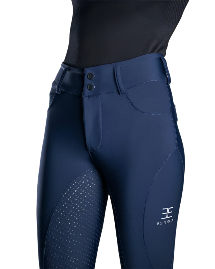 Equestly Women's pants S / Navy Equestly- ECO Breeches equestrian team apparel online tack store mobile tack store custom farm apparel custom show stable clothing equestrian lifestyle horse show clothing riding clothes horses equestrian tack store