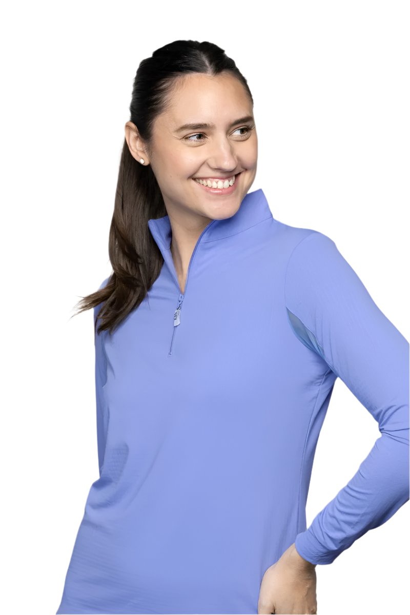 EIS Custom Team Shirts Blue Lilac EIS- Sunshirts S equestrian team apparel online tack store mobile tack store custom farm apparel custom show stable clothing equestrian lifestyle horse show clothing riding clothes horses equestrian tack store