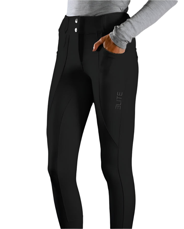 Equestly Women's pants XS / Black Equestly- Elite Breeches equestrian team apparel online tack store mobile tack store custom farm apparel custom show stable clothing equestrian lifestyle horse show clothing riding clothes horses equestrian tack store