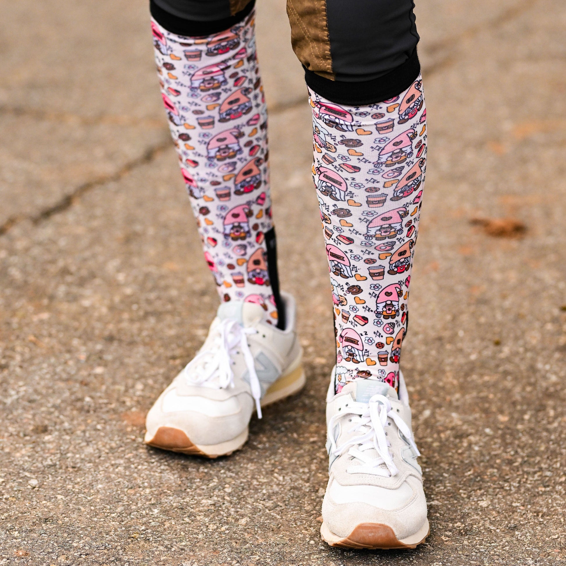 dreamers & schemers Boot Sock Dreamers & Schemers- Gnome Sweet Gnome equestrian team apparel online tack store mobile tack store custom farm apparel custom show stable clothing equestrian lifestyle horse show clothing riding clothes Unicorns & Fluffy Clouds Horse Riding  Boot Socks horses equestrian tack store
