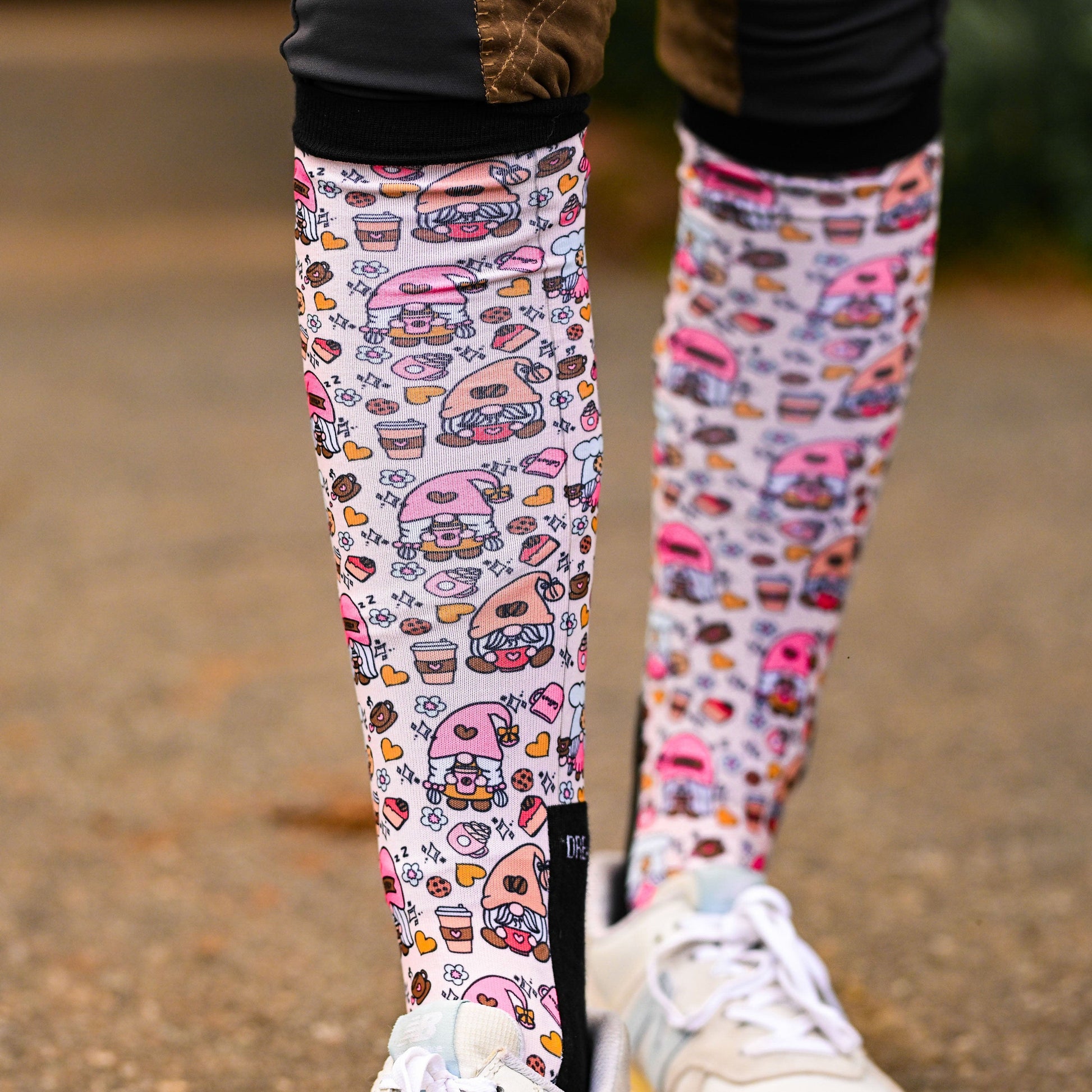 dreamers & schemers Boot Sock Dreamers & Schemers- Gnome Sweet Gnome equestrian team apparel online tack store mobile tack store custom farm apparel custom show stable clothing equestrian lifestyle horse show clothing riding clothes Unicorns & Fluffy Clouds Horse Riding  Boot Socks horses equestrian tack store