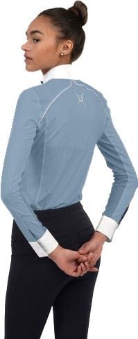 Chestnut Bay Show Shirt Chestnut Bay- SkyCool Liberty Show Shirt L B S (2) equestrian team apparel online tack store mobile tack store custom farm apparel custom show stable clothing equestrian lifestyle horse show clothing riding clothes horses equestrian tack store